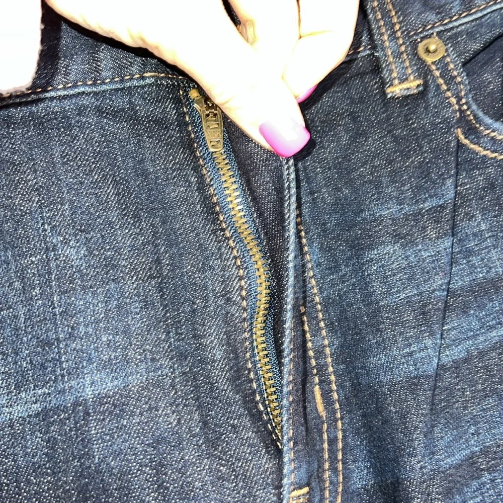 NWT J. Crew Mercantile Straight Leg‎ Dark Blue Jeans- 34x30